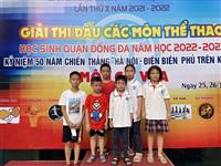 🎉❤️ 🎉 Trường Tiểu học Quang Trung chúc mừng thành tích của các em học sinh trong Giải thi đấu các môn thể thao Quận Đống Đa năm học 2022-2023 ❤ 